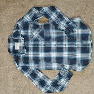 Aeropostale Plaid shirt boyfriend fit XS